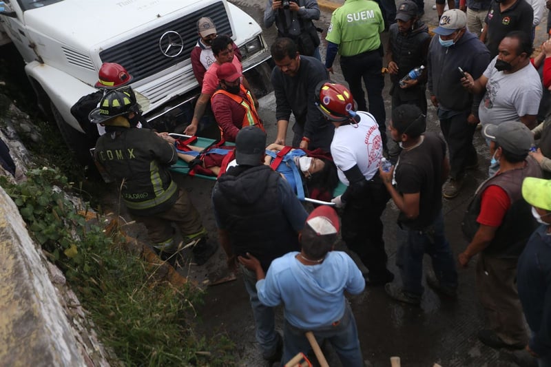 Deslave en el Cerro del Chiquihuite: Reportan un muerto y al menos 10 personas desaparecidas