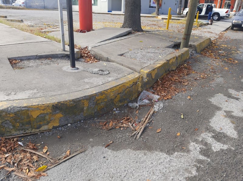 Las lluvias ocasionan acumulación de basura en calles de Monclova