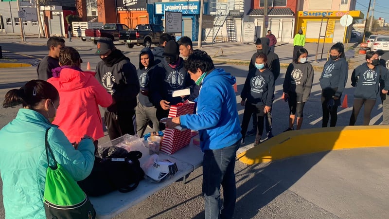 Carrera 3k en beneficio a Luis Cruz en Monclova 