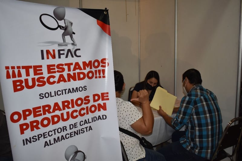 Así se vivió la feria del empleo en Monclova