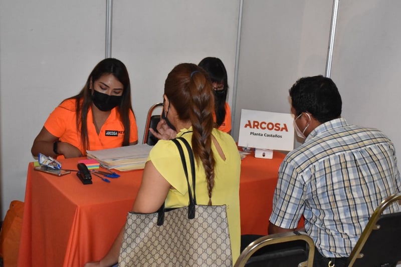 Así se vivió la feria del empleo en Monclova