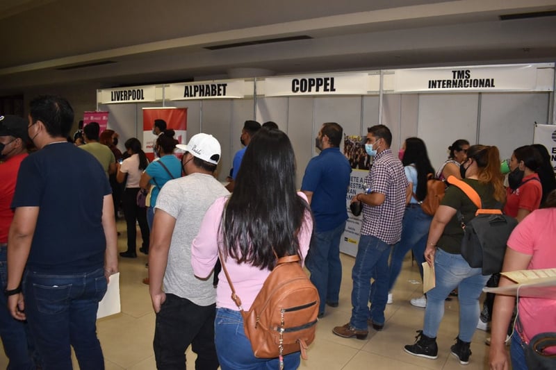 Así se vivió la feria del empleo en Monclova