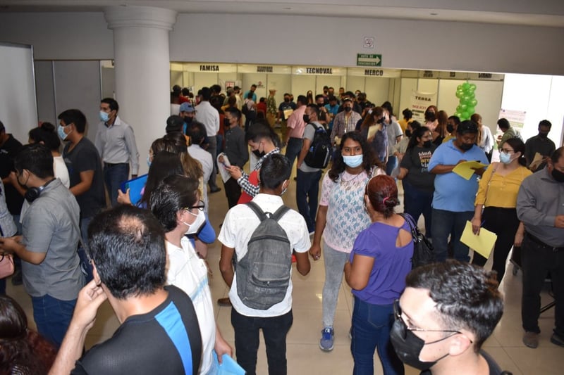 Así se vivió la feria del empleo en Monclova