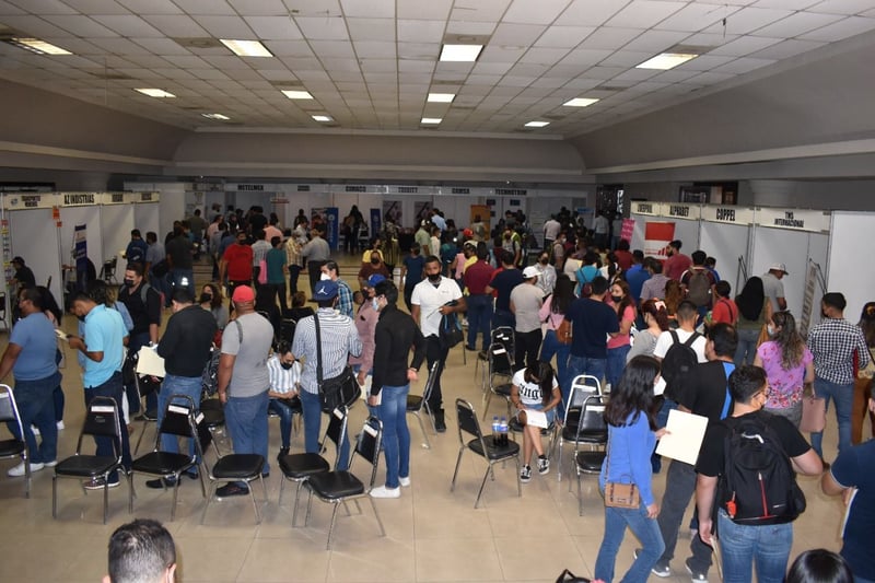 Así se vivió la feria del empleo en Monclova