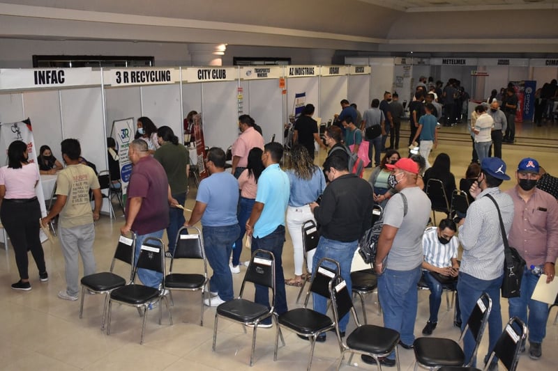 Así se vivió la feria del empleo en Monclova