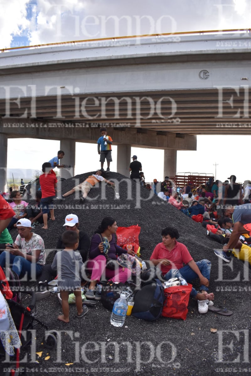 Migrantes, a 380 kilómetros de llegar a la frontera con Estados Unidos