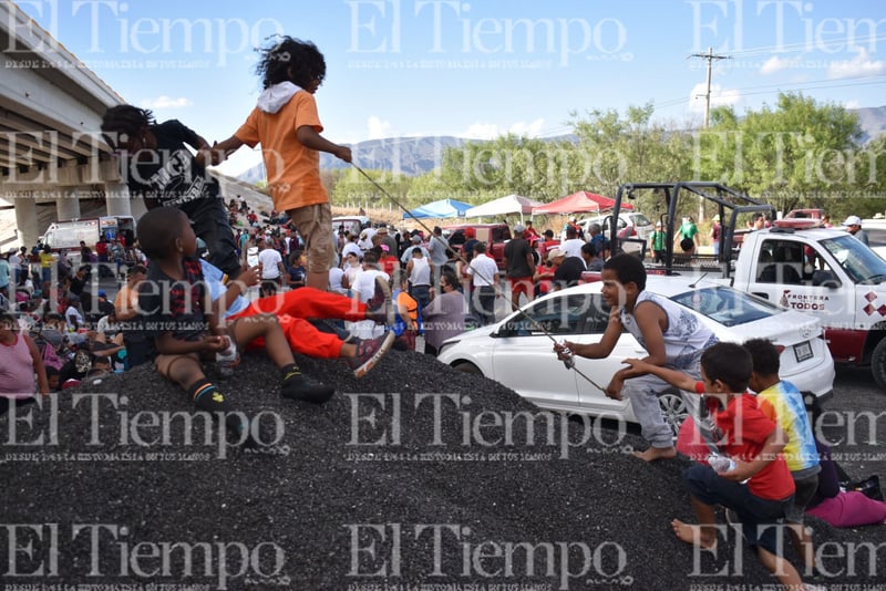 Migrantes, a 380 kilómetros de llegar a la frontera con Estados Unidos