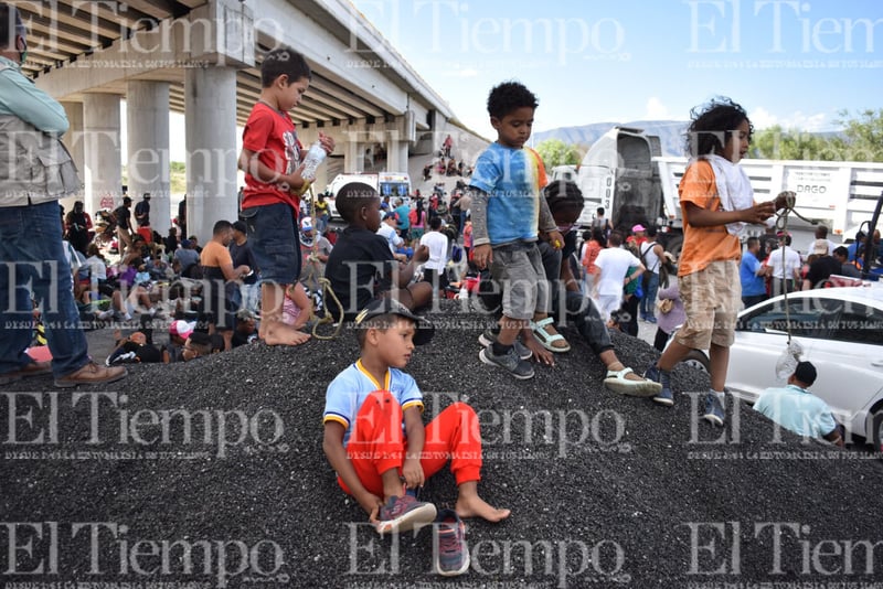 Migrantes, a 380 kilómetros de llegar a la frontera con Estados Unidos