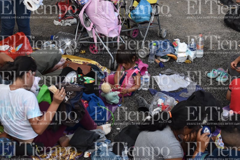 Migrantes, a 380 kilómetros de llegar a la frontera con Estados Unidos