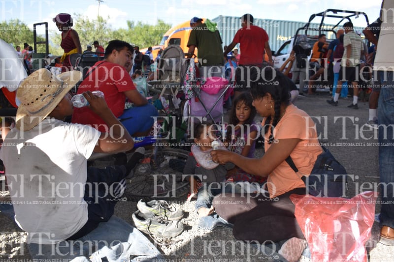 Migrantes, a 380 kilómetros de llegar a la frontera con Estados Unidos