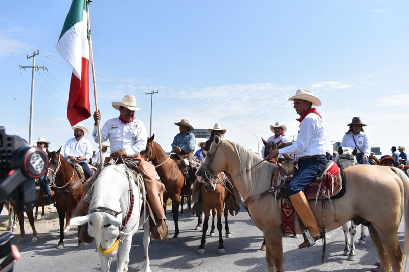 Cabalgata en conmemoración al 333 Aniversario de Monclova