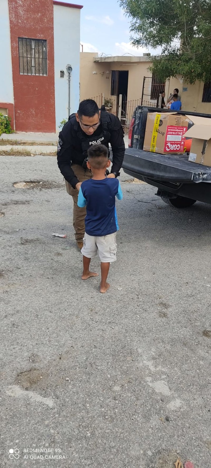 Policía Civil Coahuila apoya a niños con útiles escolares