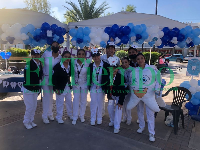 Feria de la Salud en Plaza Principal de Monclova