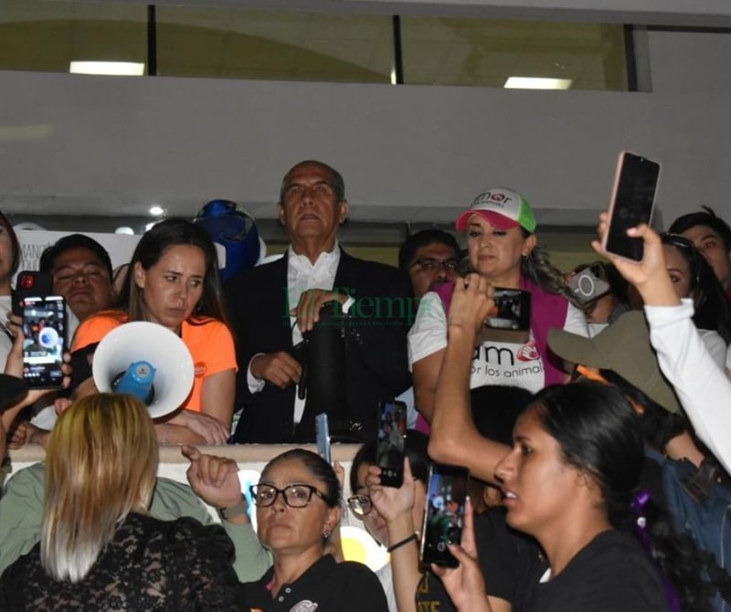 Arturo Islas en Monclova pide justicia por Manchas 