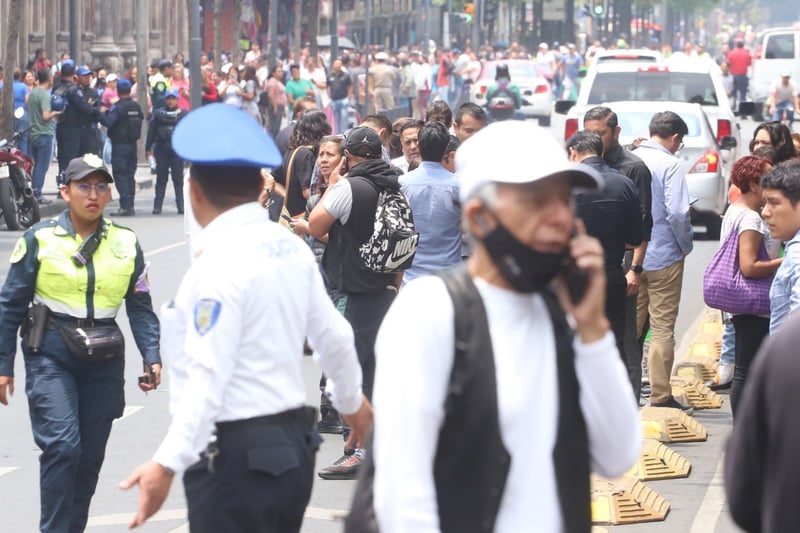 Suena la alerta sísmica en la Ciudad de México