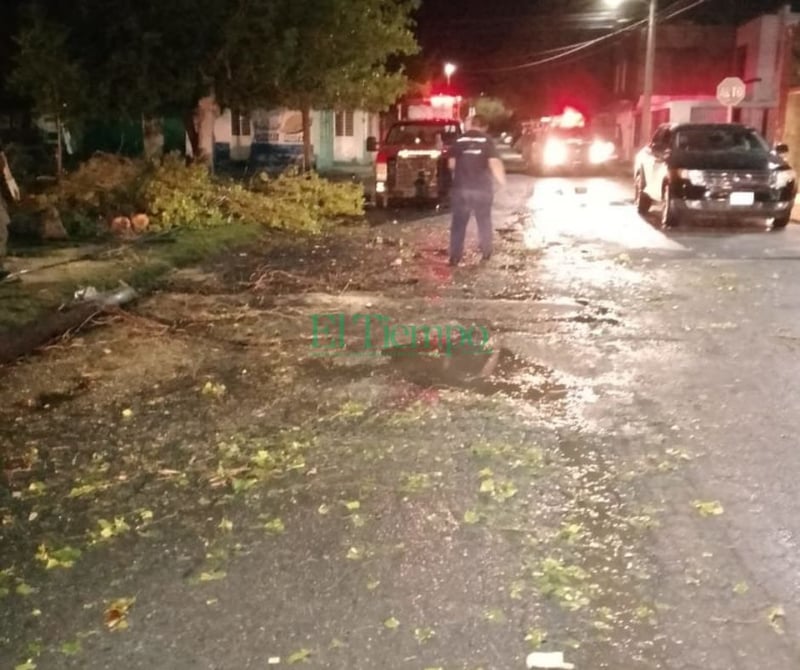 Tormenta arrasadora en Monclova deja estragos en distintas colonias