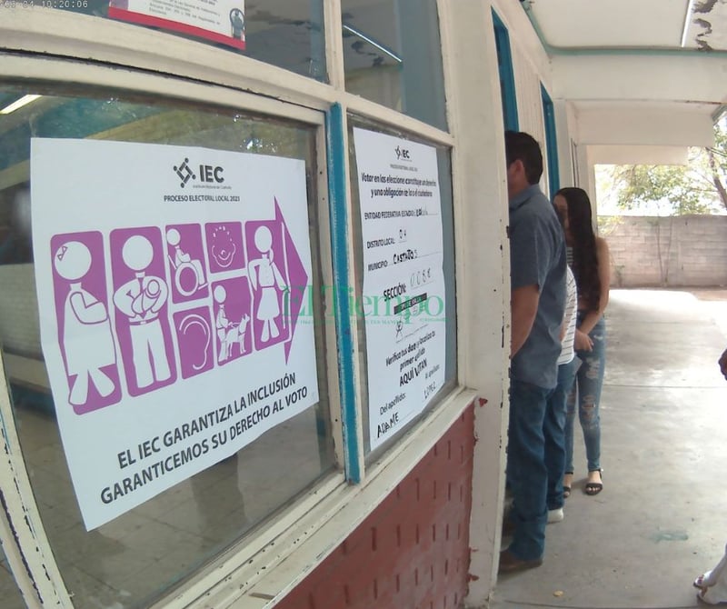 Región Centro con jornada electoral en calma y sin incidentes