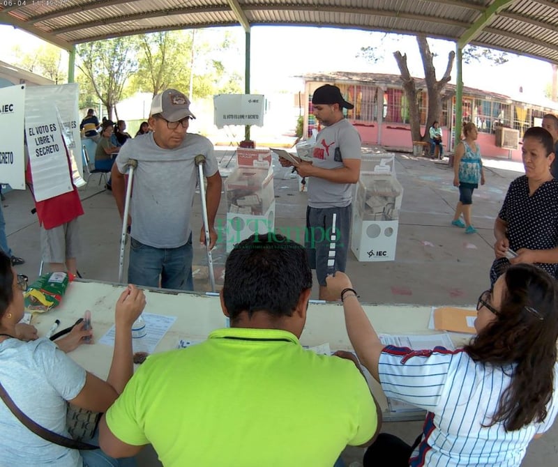 Región Centro con jornada electoral en calma y sin incidentes