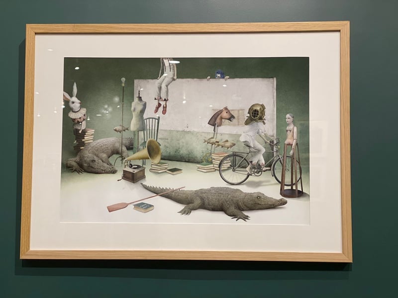 Gabriel Pacheco por primera vez presenta sus 70 ilustraciones