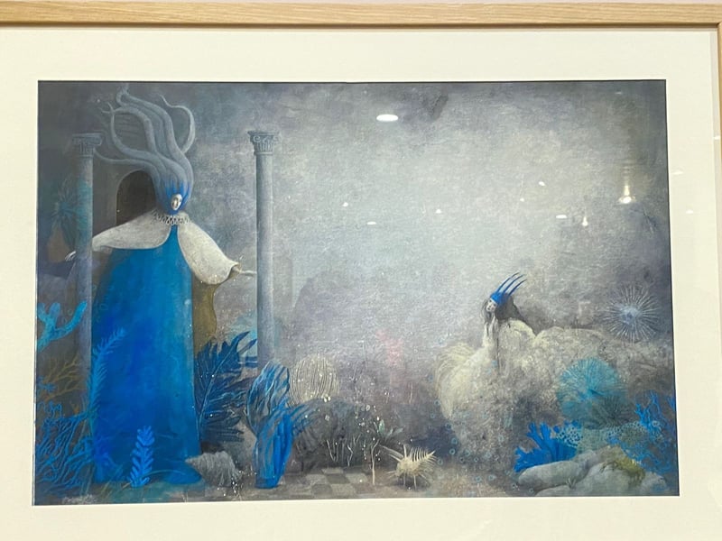 Gabriel Pacheco por primera vez presenta sus 70 ilustraciones