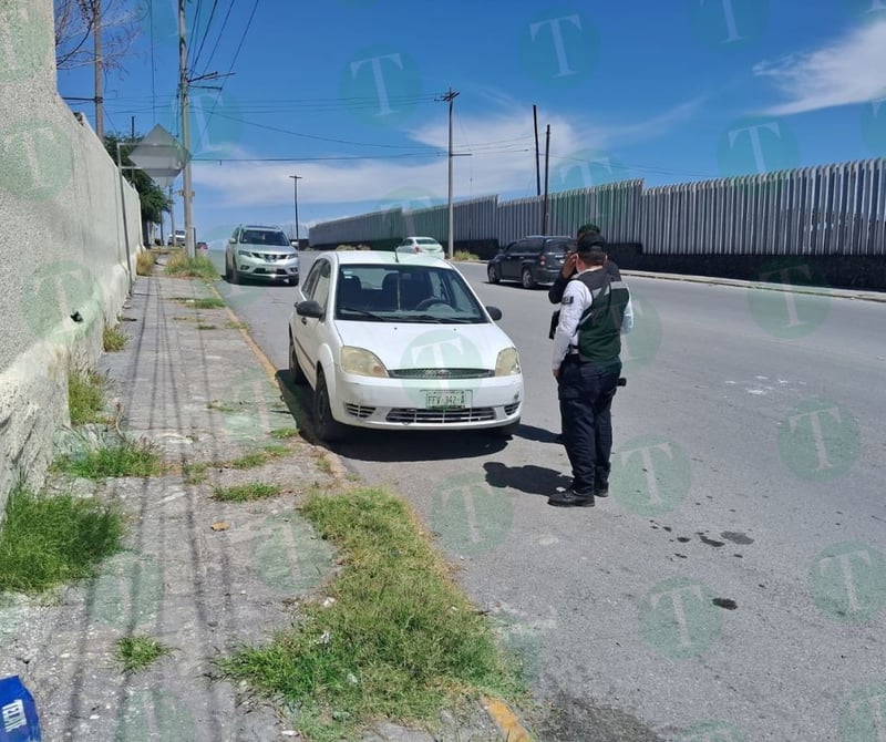 Conductor ignora señal de alto y provoca choque en Zona Centro