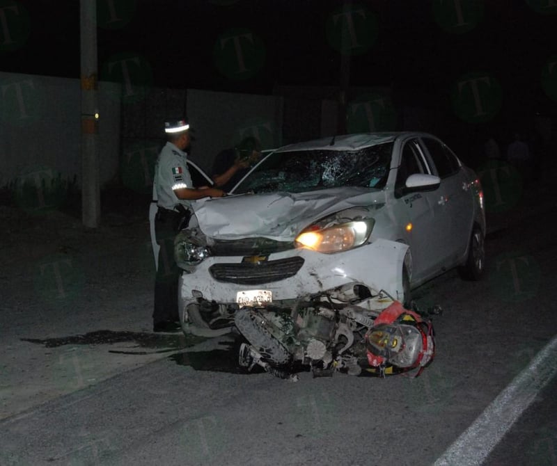 Joven motociclista pierde la vida tras ser arrollado por un vehículo en la 57