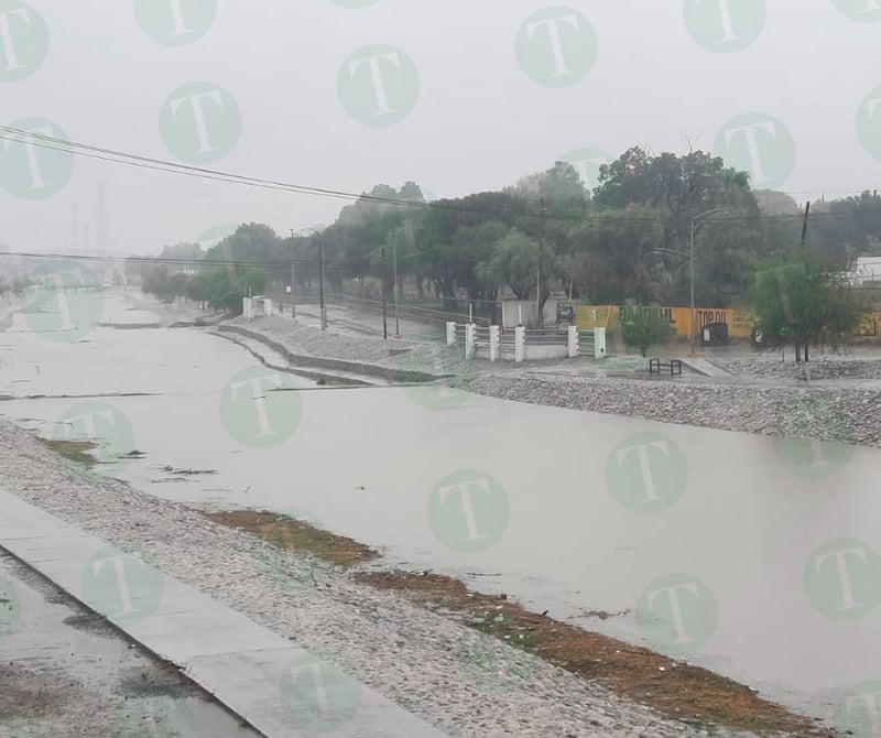 Río Monclova capta buena cantidad de agua