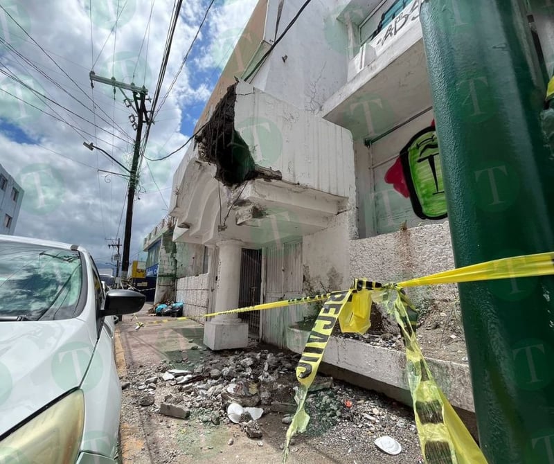 Negocios abandonados y activos en la Zona Centro dañados por las lluvias