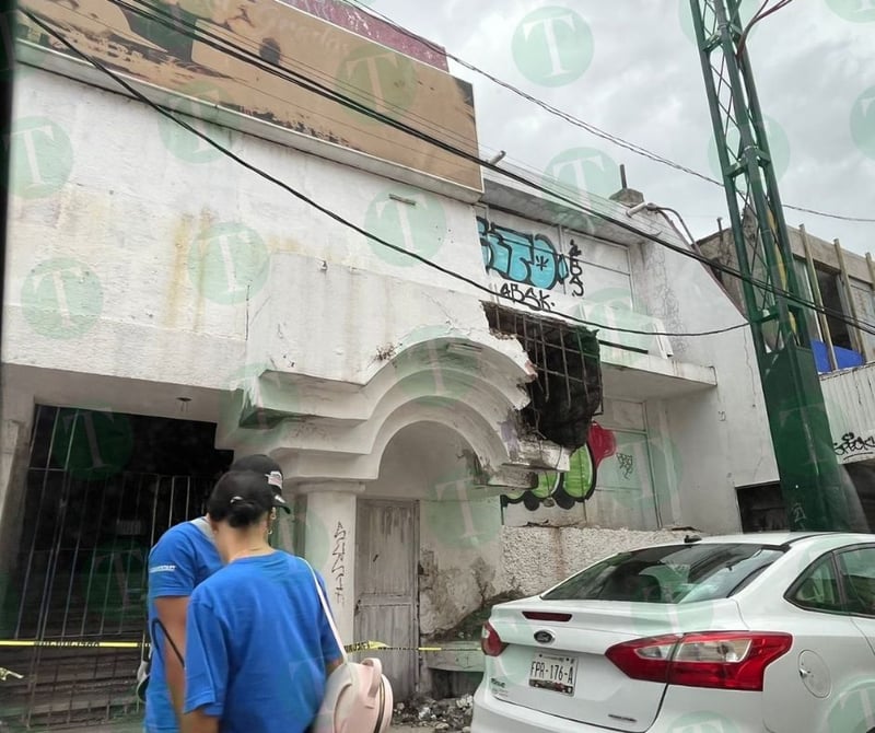 Negocios abandonados y activos en la Zona Centro dañados por las lluvias