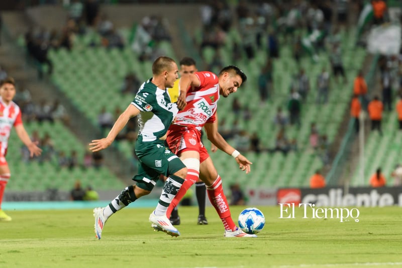 Santos Laguna vence a Necaxa en el Corona