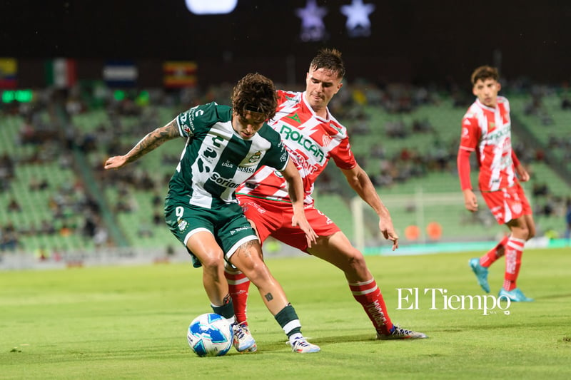 Santos Laguna vence a Necaxa en el Corona