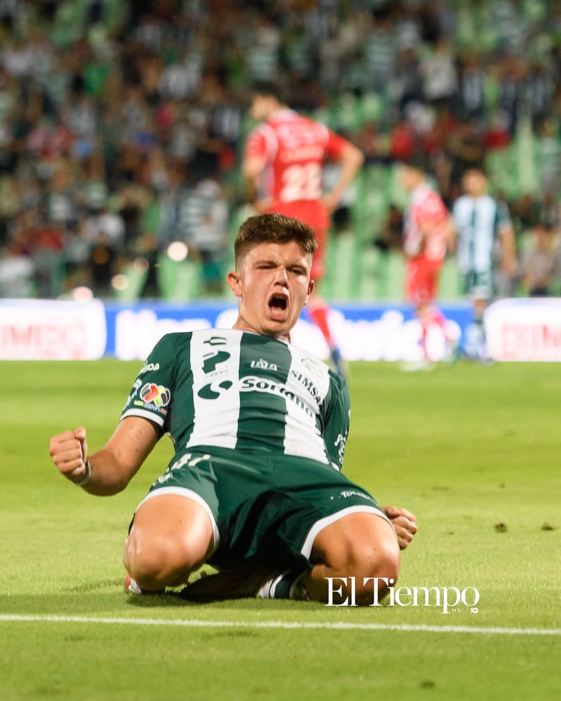 Santos Laguna vence a Necaxa en el Corona