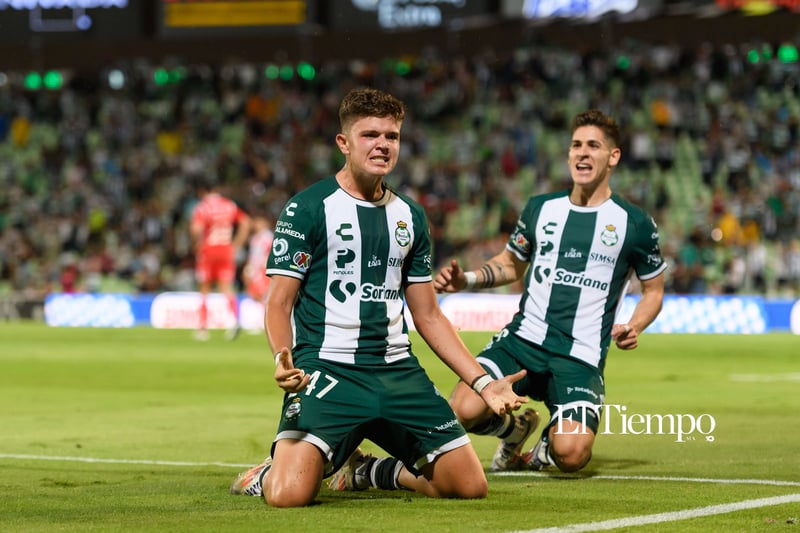 Santos Laguna vence a Necaxa en el Corona