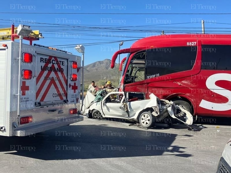 Estudiante de enfermería pierde la vida tras brutal choque contra autobús en Castaños 