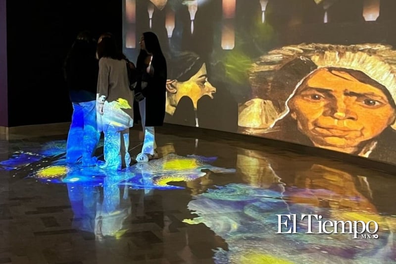 Exposición Van Gogh Dreams cautiva a los monclovenses desde su primer día