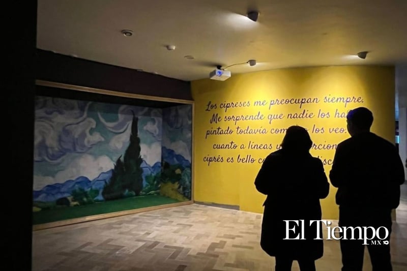 Exposición Van Gogh Dreams cautiva a los monclovenses desde su primer día