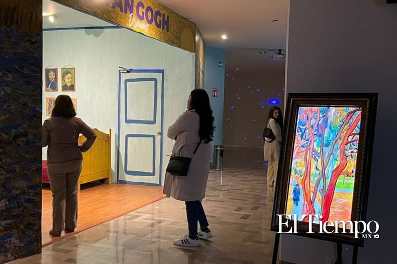 Exposición Van Gogh Dreams cautiva a los monclovenses desde su primer día