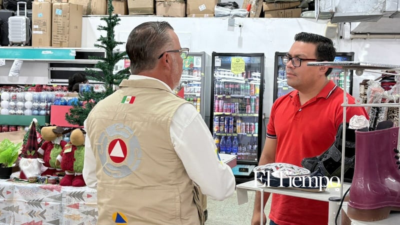 Protección Civil del Estado inspecciona tiendas Waldo’s de Monclova y la región 