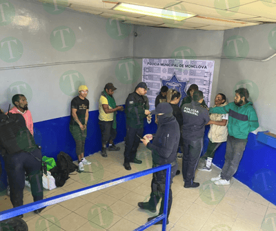 Operativo "barrido" en el Oriente de Monclova deja nueve infractores detenidos