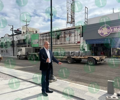 Alcalde supervisa los últimos detalles de obra del Centro Histórico