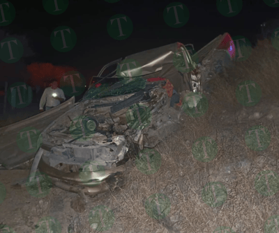 Triple y fatal choque en la carretera 53