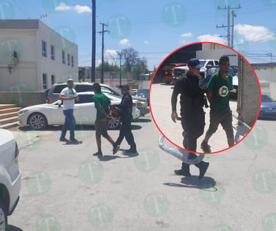 Cae chatarrero con gran cantidad de cable de AHMSA