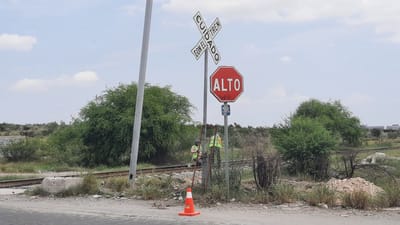 Plumas de seguridad serán instaladas en cruce férreo de Sidermex y Salinas