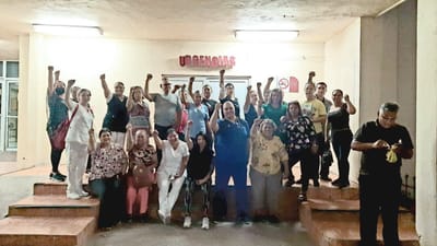 Paran labores trabajadores de la clínica del Magisterio  