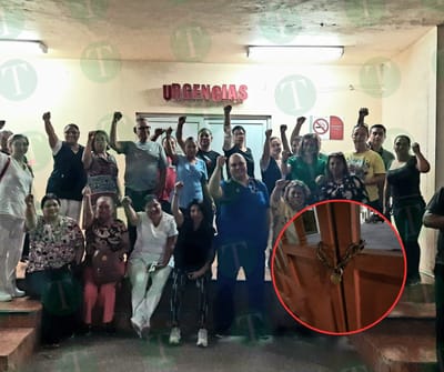 Paran labores trabajadores de la clínica del Magisterio por falta de salario