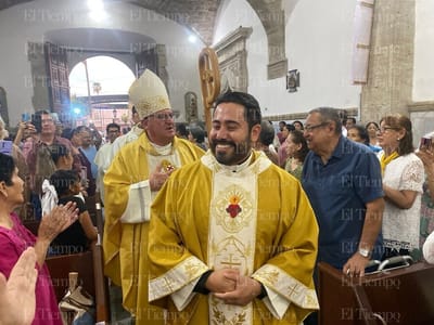 Néstor Martínez es nombrado párroco de la Santiago Apóstol 