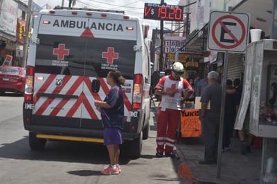 Señora fue atropellada en la Zona Centro por conductor distraído 
