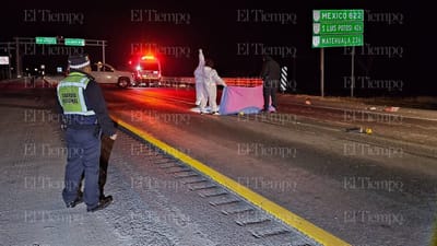Muere hombre atropellado en Los Chorros