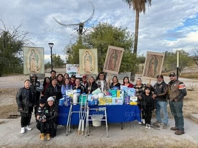Peregrinación de Motociclistas con donativos genera donativos para el DIF
