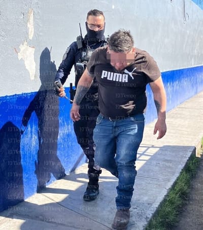 Hombre acusado de agredir a su pareja fue detenido en la colonia Ampliación Las Flores